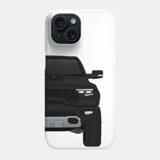 Ram Black + Black Phone Case