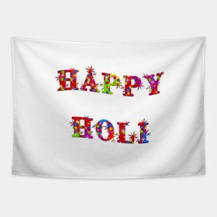 Happy Holi Tapestry