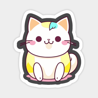 Funny Cartoon Cat Magnet