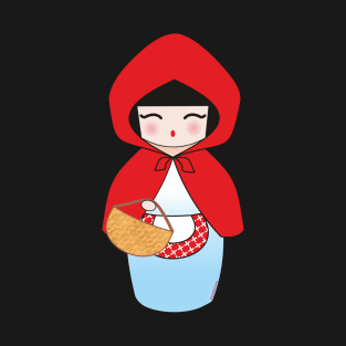 Kokeshi Little red riding hood T-Shirt