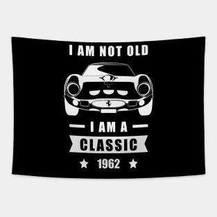 I am not Old, I am a Classic - Funny Car Quote Tapestry