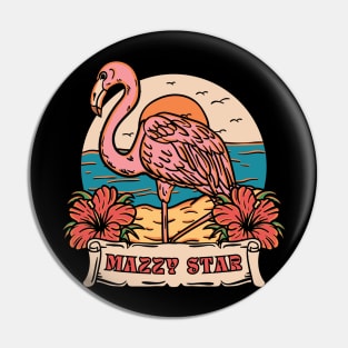 Mazzy Star - Original Illustration Design Pin