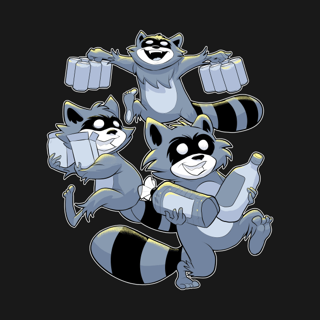 Raccoon Heist by raccoonbrand