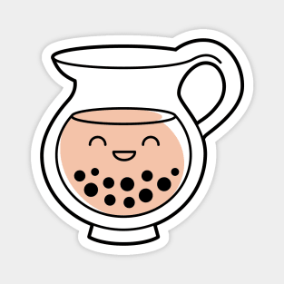 Cute Bubble Tea Pitcher - Tea Time Magnet