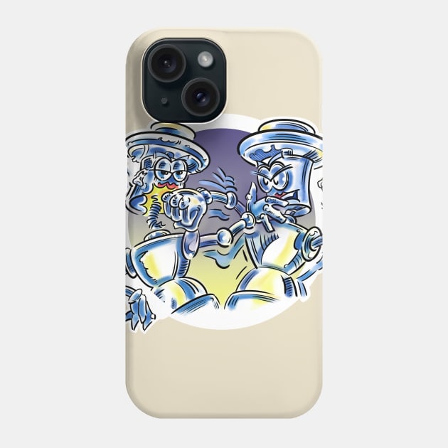 ROBOT WARS Phone Case by chipandchuck