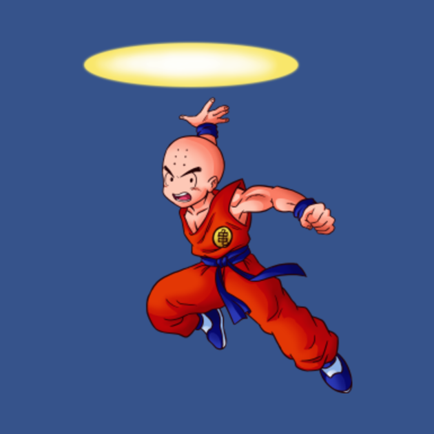 Kuririn from DRAGON BALL - Dragon Ball - T-Shirt | TeePublic