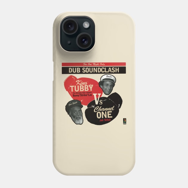 King Tubby Vs Chanel One jah Stitch Phone Case by ulrichallen