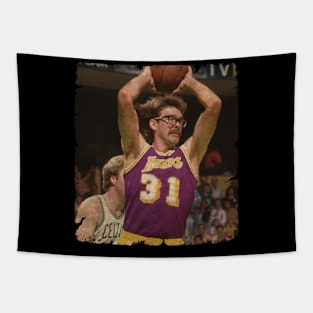 Kurt Rambis in Lakers #31 Tapestry