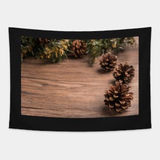 Christmas border design Tapestry