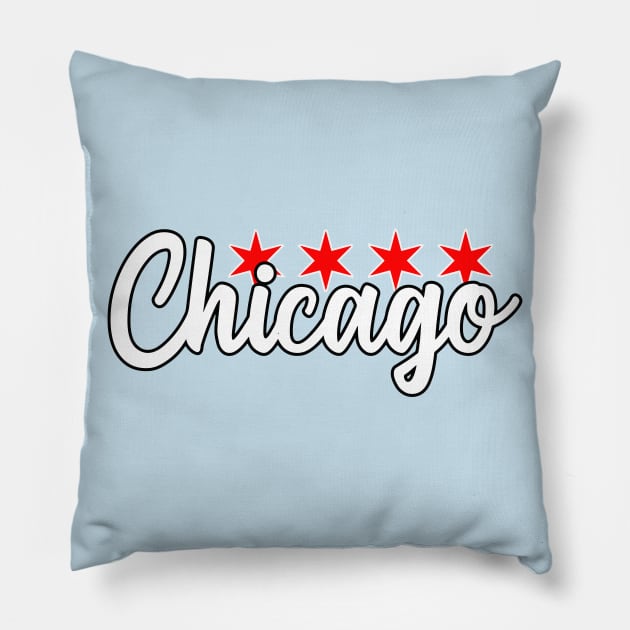 Chicago Pillow by HuskyClothing