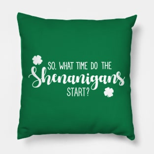 The Shenanigans Pillow