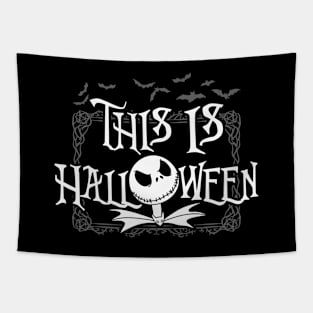 Spooky Halloween Movie This Is Halloween Quote Tapestry