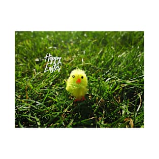 Happy Easter | Easter Chick in the Grass T-Shirt