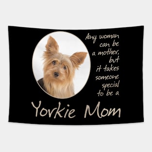 Yorkie Mom Tapestry