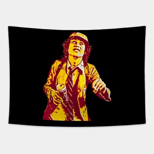 ANGUS YOUNG ACDC GUITARIST Tapestry