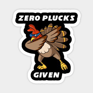 Zero Plucks Given Magnet