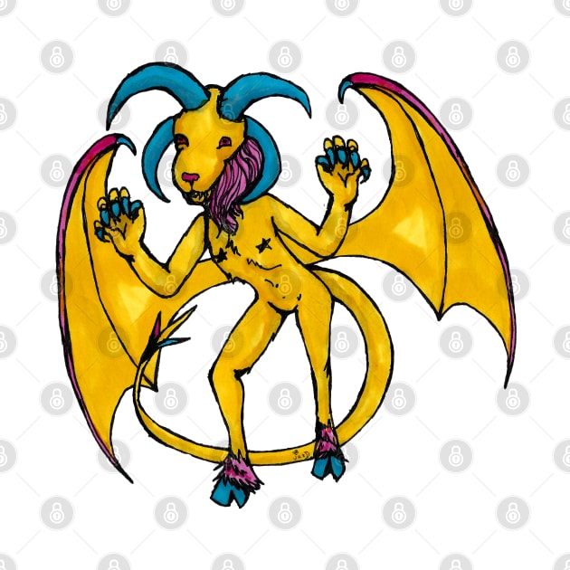 Pansexual Jersey Devil by jazmynmoon