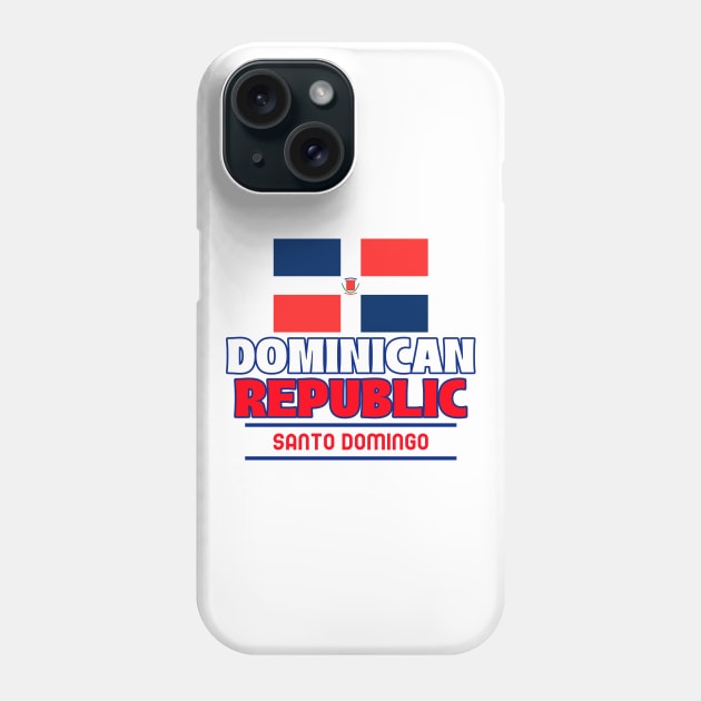 Dominican Republic Santo Domingo Phone Case by Tip Top Tee's