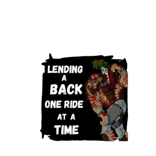 Lending a back one ride at a time T-Shirt