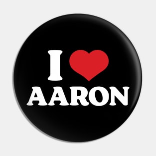 I Heart Aaron Bushnell Pin