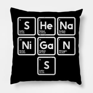 Chem Shenanigans Pillow