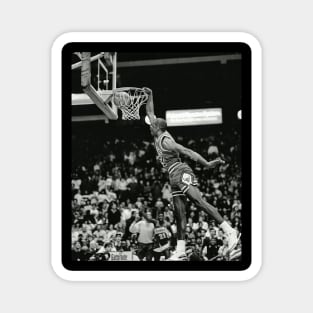 BASKETBALLART -JORDAN BLACK WHITE 6 Magnet