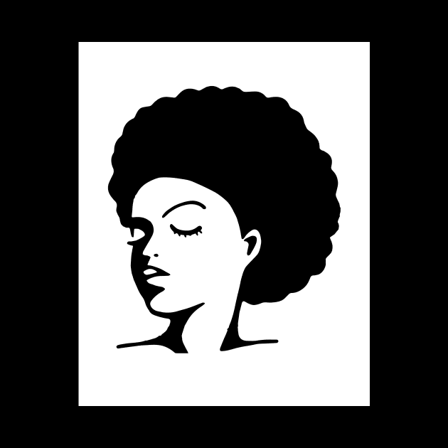 Afro Girl by 4thesoul