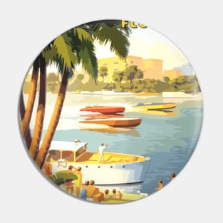 Fort Lauderdale Vintage Pin