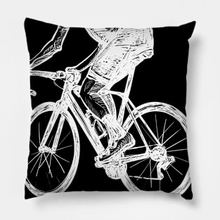 Bicycle mountain bike road bike MTB gift idea Pillow