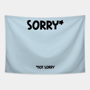 Sorry (Not Sorry) Tapestry