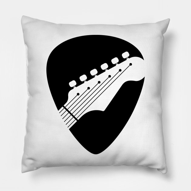 Guitarist Pillow by quilimo