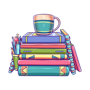 Books and notebooks for school T-Shirt