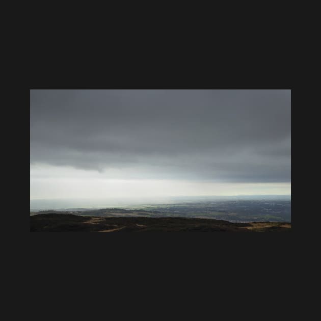 View of Rain Over Glasgow by BethsdaleArt