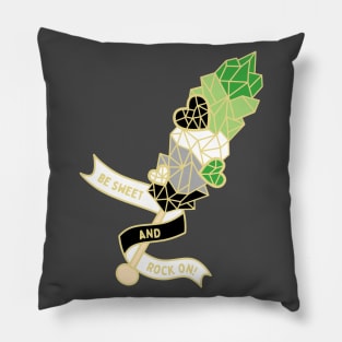 Rock Candy - Aromantic Pride Pillow