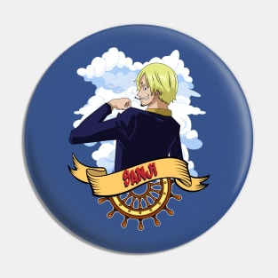 One piece anime - Vinsmoke Sanji Pin