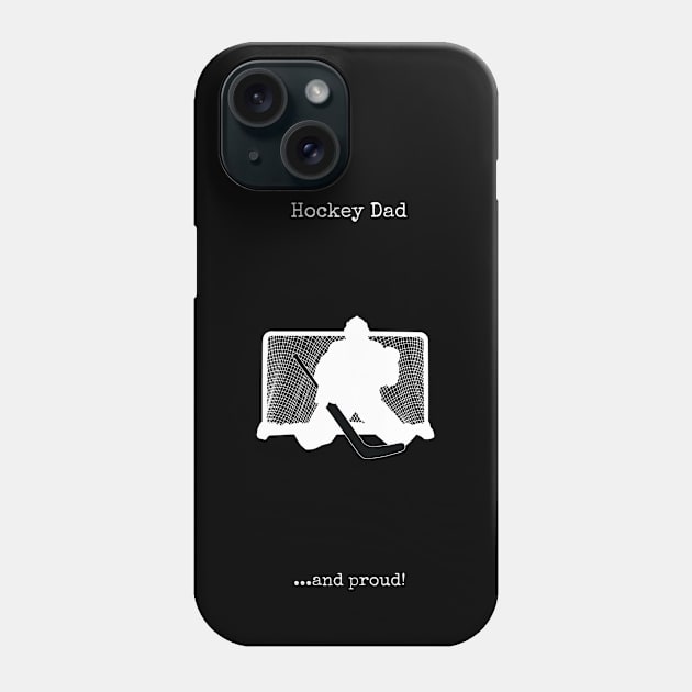 Hockey Dad Phone Case by Campbell Sports T Shirts