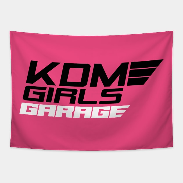 KDM GIRLS GARAGE Tapestry by KDM_GARAGE