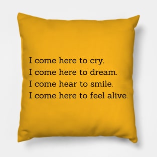 Great Words Design #2 Pillow