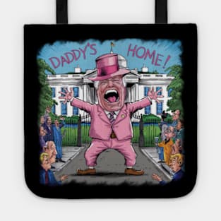 Trump Pink Daddys Home 2024 Tote