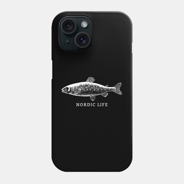 Nordic Life Salmon Phone Case by NordicLifestyle