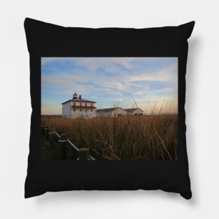 Point Lookout Lighthouse with the buoy and coal sheds Pillow