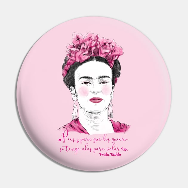 Frida "Pies para qué los quiero..." Pin by Pendientera