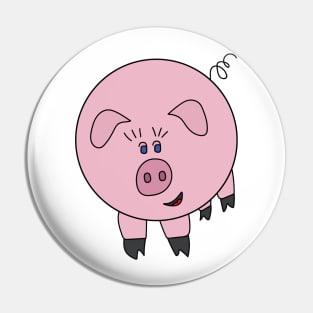 Cute Chubby Pig Pin