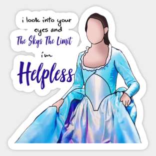 Eliza Schuyler Stickers Teepublic Drawings art anime hamilton drawings fan art musical art. eliza schuyler stickers teepublic