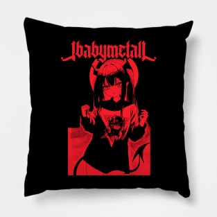 babymetal red Pillow