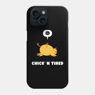 Tired Baby Chicken Phone Case