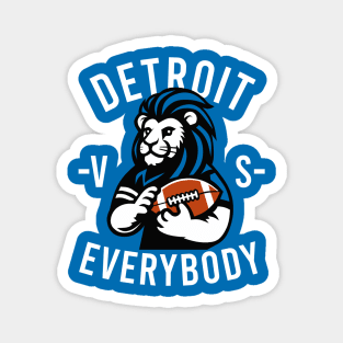 Detroit Lion VS Everybody Magnet