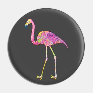 Flamingo Mosaic Pin