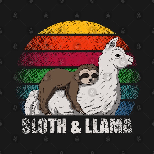 Sloth & LLama by Mako Design 