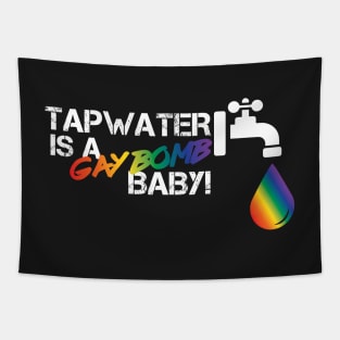 Tapwater is a Gay Bomb Tapestry